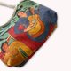 thumbnail image 4 of Bolso Lona Con Pintura Al Óleo para Mujer Hombro Bolsos Mano Gran Capacidad Ir Elegante Asa Superior, 4 of 9