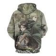 thumbnail image 5 of Attack on Titan Hoodies for Men Women, Unisex Anime Pullover Hooded with Pocket, Adults Long Sleeve Hooded Sweatshirt, S-6XL, 5 of 8