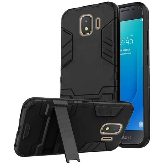 GSA Dynamite Hybrid Kickstand Case For Samsung Galaxy J2 & J2 Core - Black