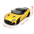 thumbnail image 2 of 1: 24 Suitable for Aston Martin Superlagera alloy die-casting toy car, metal toy model, sound and light series, children's toy gifts, 2 of 8