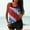 Red, variant on CALAFEBILA Juniors Swimswear 2 Piece Modest Tankini 4th of July American Flag Graphic Beach Summer Independence Day Bathing Suits