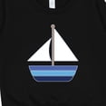thumbnail image 3 of Inktastic Sailboat Nautical Sailing Toddler Sweatshirt, 3 of 4