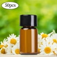 thumbnail image 3 of Xingzhi 50x Refillable Glass Bottles Durable Mini for Fragrance Samples 3ml Hole Plug, 3 of 9