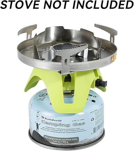 Isobutane Fuel Canister - Butane Propane Blend - 100g (6 Pack) - Camping Stove Fuel - All Season, High Performance, Universal Fit