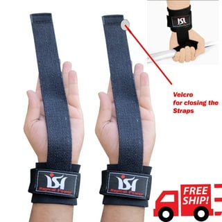 GoFit Cotton Support Wrist Straps - Weight Lifting 