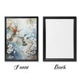 thumbnail image 3 of WFSposter Flower Bird Canvas Wall Art Decorations for Bedroom Bathroom Framed Artwork Modern prints picture Ready to Hang 12x16", 3 of 7