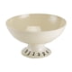 thumbnail image 2 of Cuenco de frutas con pedestal de plástico y bandeja escurridora, transparente y blanco, de 25.8 cm para uso en cocina, comedor y fiestas., 2 of 6