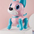 thumbnail image 4 of Juguete para perros, niños, robot inteligente para mascotas, sensor de gestos para cachorros, batería para evitar obstáculos, perro robot, rosa Inevent FN000051-01B, 4 of 7
