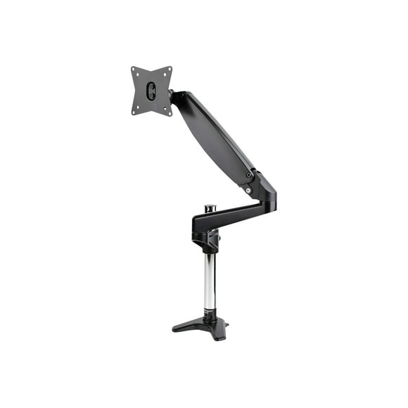 StarTech.com Desk Mount Monitor Arm for Single VESA Display up to 32" or 49" Ultrawide 8kg/17.6lb, Full Motion Articulating & Height Adjustable w/ Cable Management, C-Clamp, Grommet Mount - Single Monitor Arm - Mounting kit (arm assembly, VESA mount) - full-motion adjustable arm - for monitor - solid steel - screen size: 32"-49" - desk-mountable