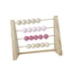 thumbnail image 1 of Ábaco de madera para niños, matemáticas, suma y resta, juguetes matemáticos, marco de conteo Rosado, 1 of 8