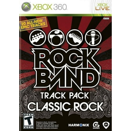 Rock Band Track Pack: Classic Rock Xbox 360 (Brand New Factory Sealed US Version