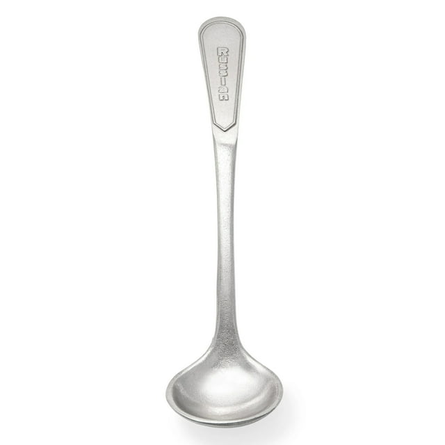 Bon Chef 9041WHTM 1 oz Salad Dressing Ladle, RUSSIAN - Aluminum, White