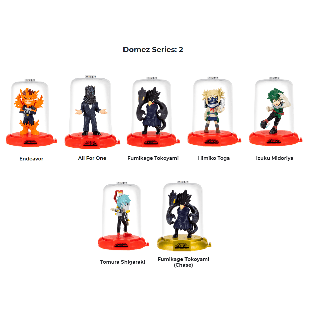 MY HERO ACADEMIA Domez CHASE Series 2 FUMIKAGE TOKOYAMI Gold Base MY HERO ACADEMIA Domez CHASE Series 2 FUMIKAGE TOKOYAMI Gold Base