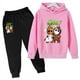 thumbnail image 4 of Conjunto de pantalón con capucha y dibujos animados de Groot, sudadera con capucha para niños y niñas, ropa de cosplay de anime, 4 of 4