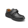 Dr. Comfort Scott Mens Diabetic Casual Strap Shoe Black
