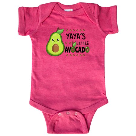 

Inktastic Yaya s Little Avocado with Cute Baby Avocado Gift Baby Boy or Baby Girl Bodysuit
