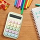 thumbnail image 5 of Calculadoras básicas estándar de oficina y papelería Mini calculadora digital de escritorio con pantalla LCD de 8 dígitos - Calculadora de bolsillo para el hogar, la escuela y los niños Una calculador, 5 of 6