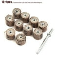 thumbnail image 5 of 11Pcs 80-600Grit Flap Wheel Disc Sanding Flap Set With 3Mm Shank Grinding Wheel Head Sander Abrasive Power Tools, 5 of 5