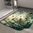 thumbnail image 2 of 1pc Prehistoric Jungle Absorbent Non-Slip Bathroom Thickened Flannel Rug Decor,Soft,Quick Drying,Suitable For Indoor/outdoor Use,Bathrooms,Bedrooms,Kitchens,Terrace,Laundry Rooms,16"x24", 2 of 9