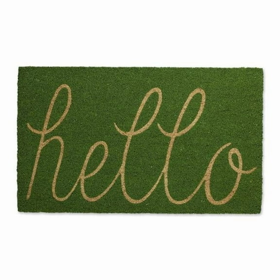 Hello Doormat, Green Apple