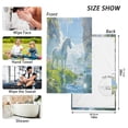 thumbnail image 4 of joogoo 2 PCs Hand Towels Sets Horse Beautiful Landscape Cotton Face Towel Bathroom Decorative, 4 of 7