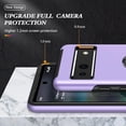 thumbnail image 4 of Case for Google Pixel 7A 2023, Light Shockproof Protective Cover with Built-in Rotating Holder Kickstand Car Magnetic Bracket Case Compatible for Google Pixel 7A 2023 (Purple), 4 of 14