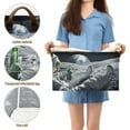 thumbnail image 5 of Yayeee Foldable Storage Basket for Shelves with Handles Waterproof Cloth Bins, Astronaut with Beer, 5 of 7