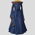 thumbnail image 6 of NMMUED Halloween Outfits for Women Masquerade Party Dress Halloween Costumes Gothic Dress Victorian Dress for Women Masquerade Costumes for Women Halloween Costumes Women Blue L, 6 of 7
