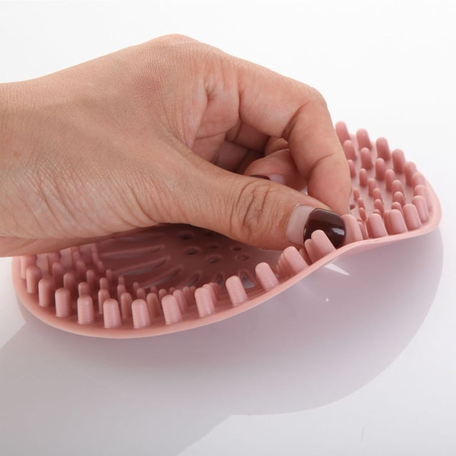 Tapón Recogedor De Pelo Para Fregadero, Cubierta De Drenaje De Ducha, Cocina, Baño, Bañera, Colador, Protector De Drenaje De Piso Con Diseño Antideslizante Para Prevención De