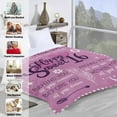 thumbnail image 7 of Kainsy 16th Birthday Gifts for Girls Happy Sweet 16 Blanket Gifts 16 Year Old Flannel Throw Blankets for Daughters, Sisters, Granddaughters, Nieces Sixteen Birthday Gift Idea, 16th(30"x40"), 7 of 7