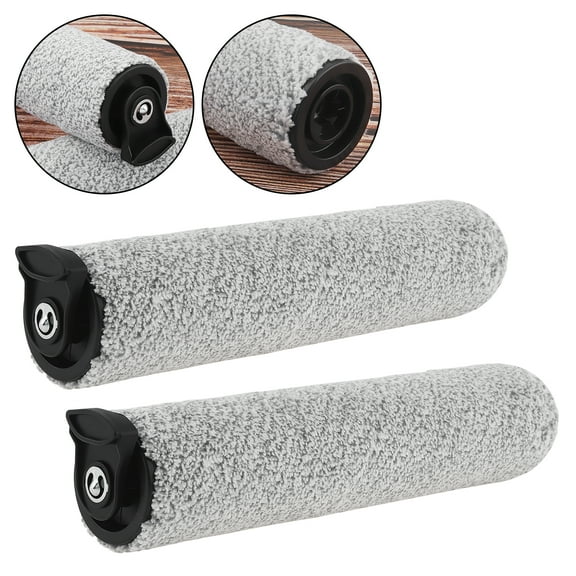 2 pcs Multifunction Rolling Vacuum Brush Fit for Tineco S3 / F3, Wet Dry Roller Brush Set