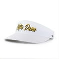 thumbnail image 2 of Men's '47 White Notre Dame Fighting Irish Melbourne brrr- Adjustable Visor, 2 of 4