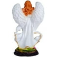 thumbnail image 4 of Polymarble Handcrafted Angel Idol Decorative Statue Figurine/Decoration Showpiece Statue (Approx. 26 cm X 15 cm X 9 cm), Multicolour, Pack of 1, 4 of 5