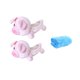 thumbnail image 2 of Fundas para cuchillas de patines de hielo para hombres y mujeres con toalla, protector de cuchillas de patines para hielo Cerdo, 2 of 9