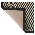 Better Homes & Gardens Woven Black Diamond Kitchen Rug 20"x34