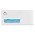 thumbnail image 3 of #10 Custom Printed Single Left Window Self Seal Security Envelopes, Text and Logo Customization, Super Strong Self Sealing Closure, Security Tinted, Size 4-1/8 x 9-1/2 Inches, 24 LB, 500 Count (72352), 3 of 6