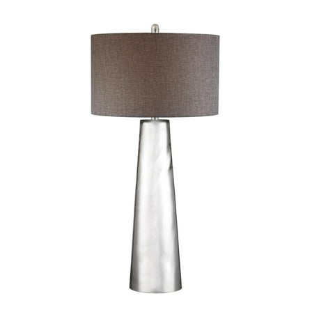 Elk Home Tapered Cylinder 37.5'' High 1-Light Table Lamp - Silver Mercury