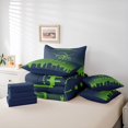thumbnail image 6 of jejeloiu American Rugby Game 7 Pieces Bedding Comforter Set,Boys Ball Game Full Bedding Set For Football Lover Reversible, 6 of 8
