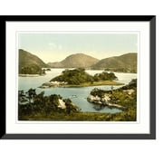 Historic Framed Print, In the Upper Lake. Killarney. Co. Kerry Ireland, 17-7/8" x 21-7/8"