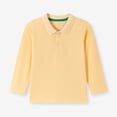 thumbnail image 2 of Tranfacy Toddler Kids Boys Girls Fall Winter Blouse and Shirt Pullover Style Solid Long Sleeve Turndown Collar Daily Outfit Tops for 1‑9 Years Old, 2 of 5