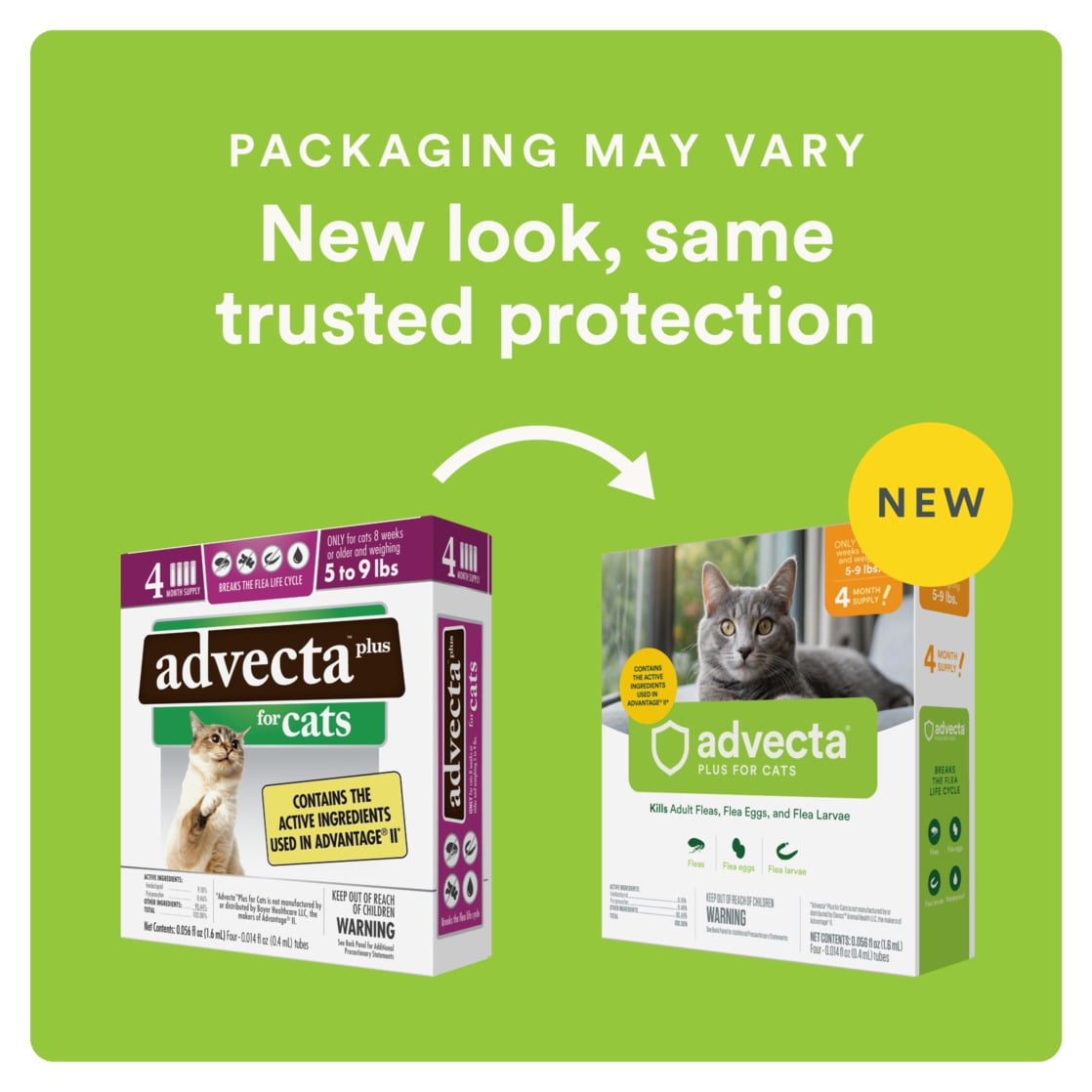 Advecta Flea Treatment for Small Cats Monthly Topical Flea