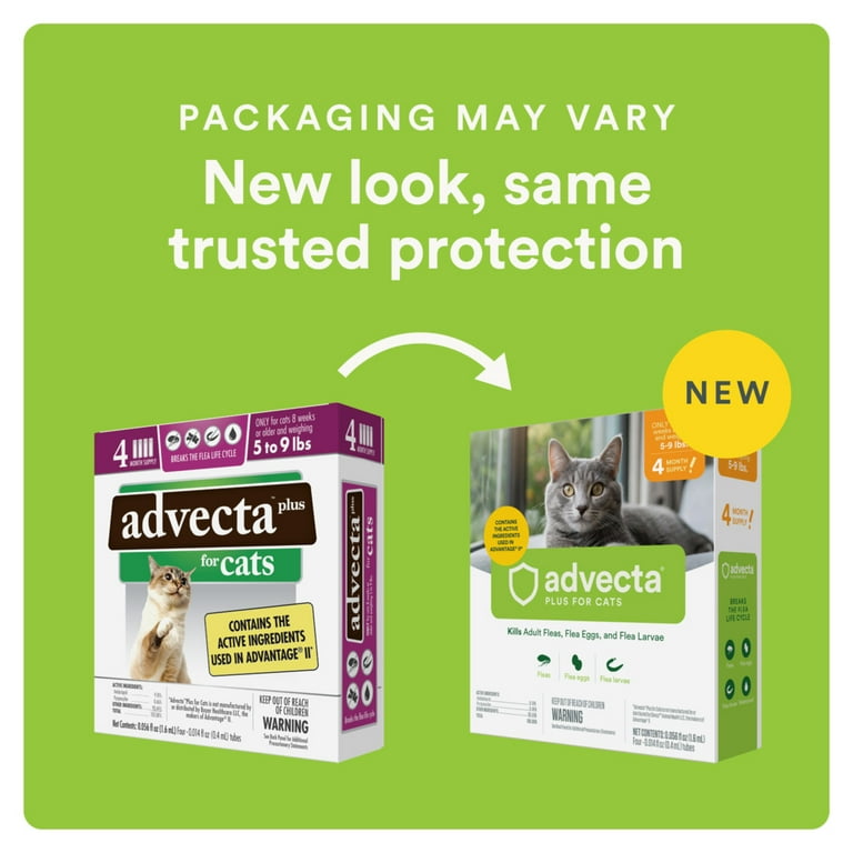 Advecta Flea Treatment for Small Cats Monthly Topical Flea