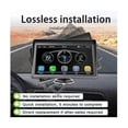 thumbnail image 3 of unique Portable Dash Mount Carplay Display 7in Touch Screen, Gps Navigatin,bluetooth Car Stereo Radio, Bac, 3 of 5