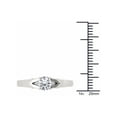 thumbnail image 4 of 1/2 Carat T.W. Diamond Classic 14kt White Gold Engagement Ring, 4 of 4