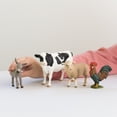 thumbnail image 3 of Schleich Farm World Starter Set Farm Toy 4-Piece Playset with Cow, Sheep, Donkey & Rooster Kids Toys for 3+, 3 of 8