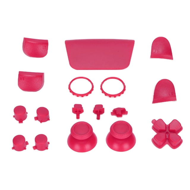 Pour Ps5 Coque de Bouton de Remplacement Boutons de Remplacement L2 R2 Boutons Complets Ensemble Bouton de Remplacement Kit de Réparation pour Manette Ps5