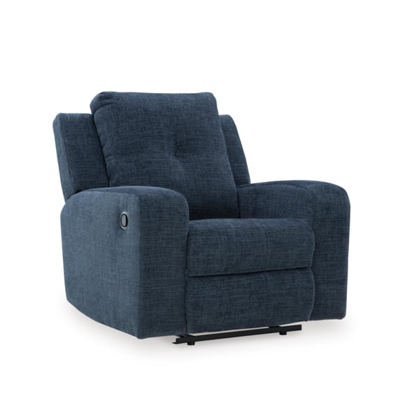 Signature Design by Ashley Danum Blue Recliner