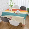 thumbnail image 2 of Yayeee Tablecloths for Rectangular Tables 54 x 54 inch Party Table Cover, Colorful Plane, 2 of 6