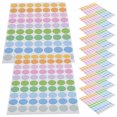 thumbnail image 2 of Worgeous 250 Sheets  of Blank Adhesive Dot Stickers Round Dot Label Stickers Adhesive Circle Stickers, 2 of 8