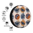 thumbnail image 4 of Goofa Vintage Botanical Butterfly Art Pattern Universal Tire Cover for Jeep, SUV, Truck, and Trailer – Waterproof, UV-Resistant,Easy to Install, Fits 14"-17" Tires-15 inch, 4 of 5